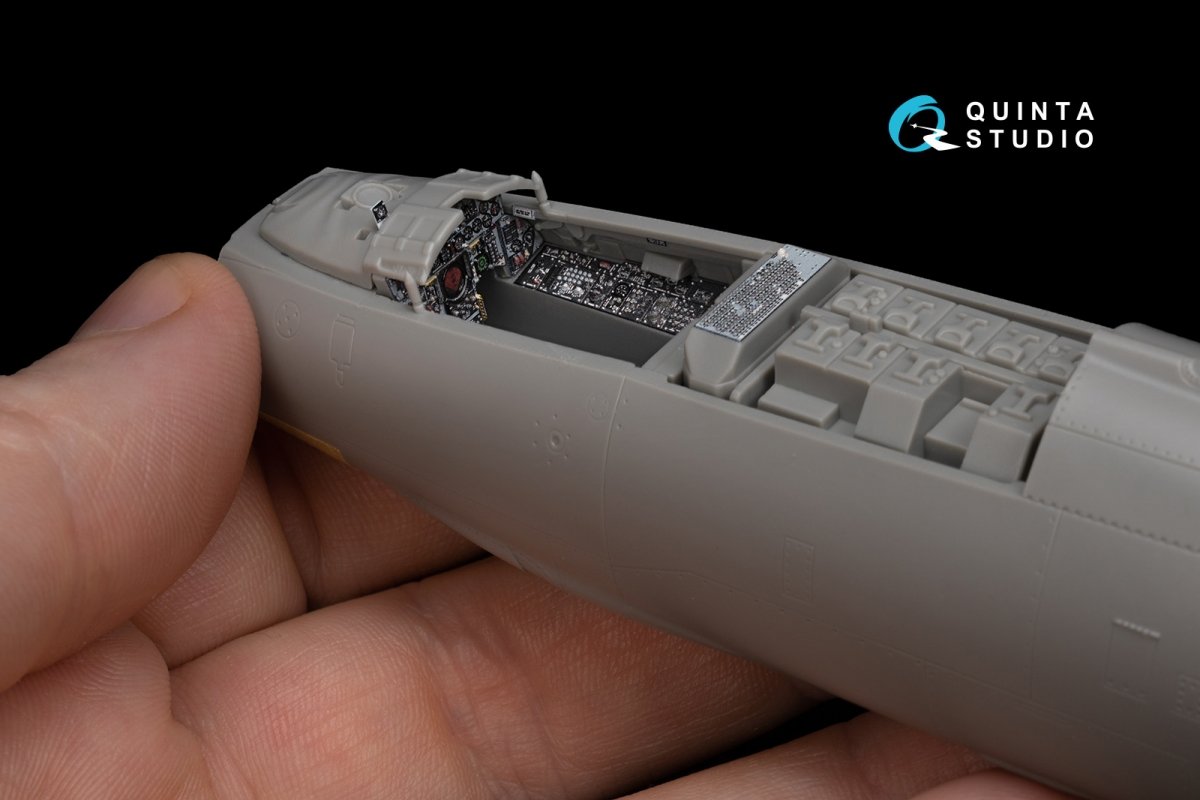 Quinta Studio QD48226 CF-104 Late 3D-Printed &amp;amp; coloured Interior on decal paper ( Kinetic ) 1/48 – imagen 6