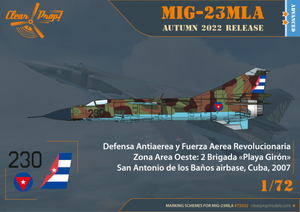 Clear Prop! CP72032 MiG-23ML/MLA Flogger-G ADVANCED KIT 1/72 – Bild 4