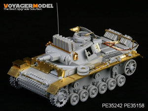 Voyager Model PE35242 WWII German Pz.Kpfw.III Ausf.N sPz.Abt 501 Afrika For DRAGON 6431 1/35 – imagen 2
