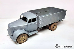 E.T. Model P35-169 WWII German 3t 4x2 Cargo Truck Sagged Wheels 1/35 – immagine 6