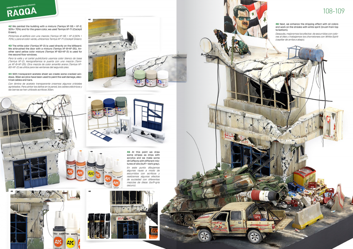 AK Interactive AK548 URBAN WARS IN MODERN CONFLICTS (ES/EN) – imagen 4
