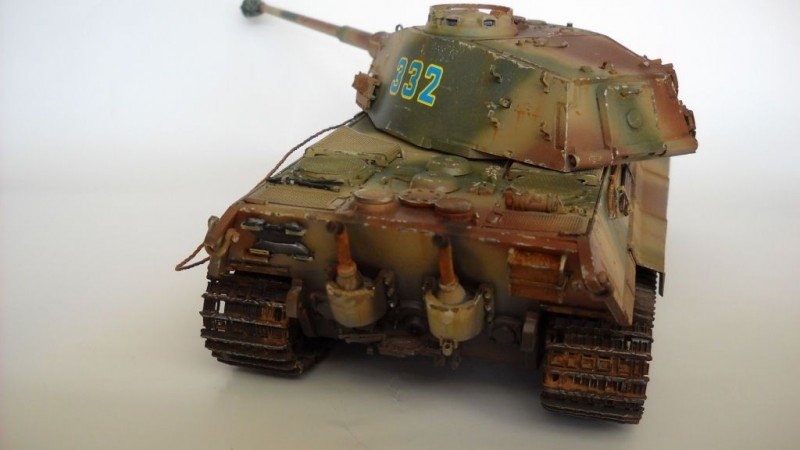 Dragon 6254 Sd.Kfz. 182 King Tiger Henschel Turret 1/35 – imagen 4