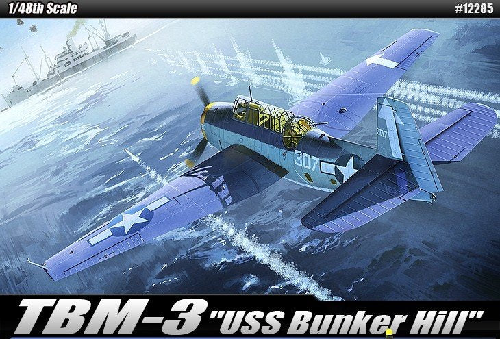 Academy 12285 TBM-3 (USS Bunker Hill) 1/48