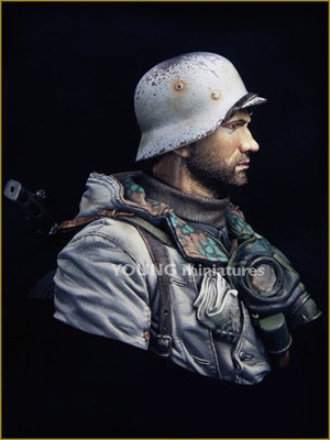 Young Miniatures YM1849 German Motorcyclist East Front WWII 1/10 – imagen 6
