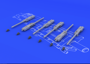 Eduard 648075 Browning M-2 guns (6pcs) 1/48 – zdjęcie 2