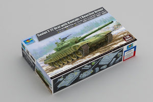 Trumpeter 09602 Soviet T-72 Ural with Kontakt-1 Reactive Armor 1/35 – immagine 2