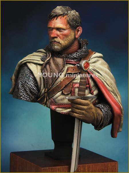 Young Miniatures YH1837 TEMPLAR KNIGHT 1/10 – immagine 3