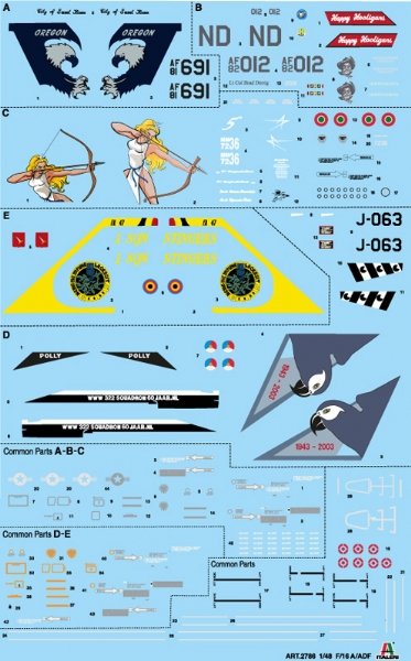 Italeri 2786 F-16 A Fighting Falcon 1/48 – Bild 2