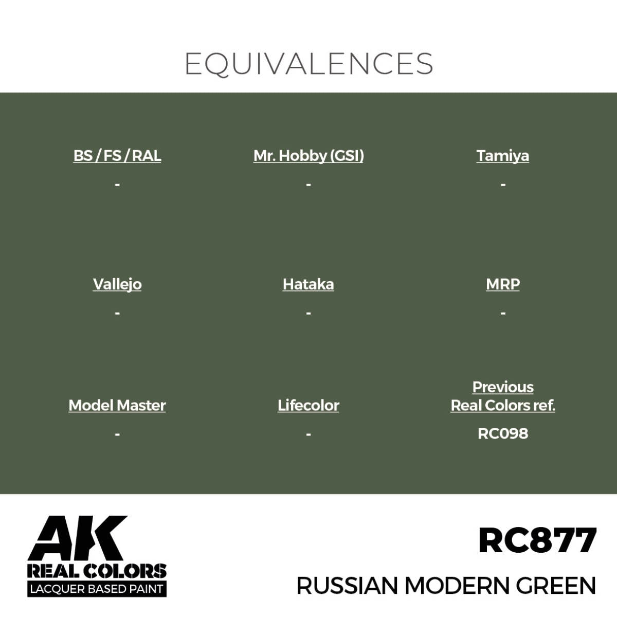AK Interactive RC877 Russian Modern Green 17 ml – immagine 3