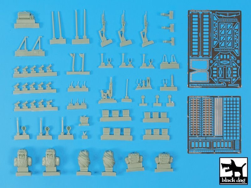 Black Dog T35182 Unimog Belgian special forces accessories set 1/35 – immagine 6