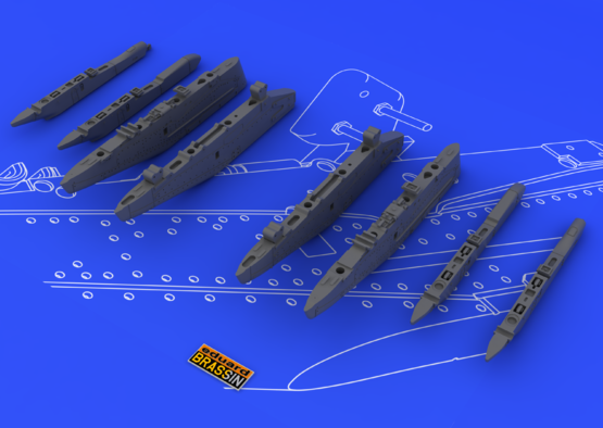 Eduard 648054 Pylônes d&amp;#39;aile Su-25K 1/48 – image 5