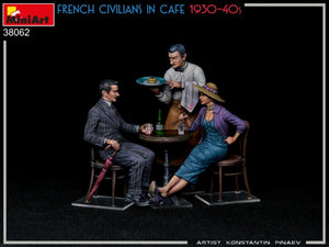 MiniArt 38062 FRENCH CIVILIANS IN CAFE 1930-40S 1/35 – imagen 3