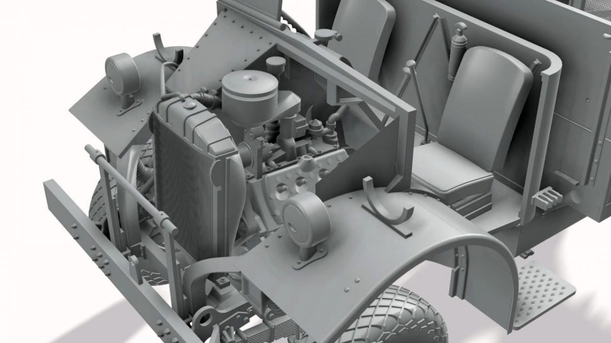 Camion Thunder Model 35312 LRDG CMP F30 avec canon Bofors MKI 37 mm Ordnance - Édition limitée bonus 1/35 – image 6
