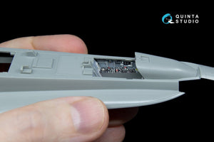 Quinta Studio QD48044 F/A-18C (early) 3D-Printed &amp;amp; coloured Interior on decal paper (for Kinetic) 1/48 – Bild 2
