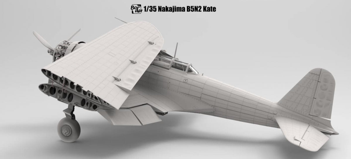 Border Model BF-005 Nakajima B5N2 Type 97 Carrier Attack Bomber &amp;quot;Kate&amp;quot; w/ Full interior 1/35 – zdjęcie 4