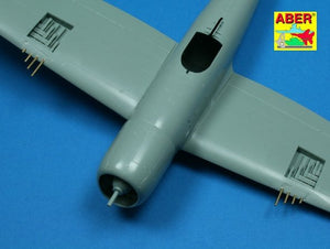 Aber A48 109 Ensemble de 8 canons Browning M2 US de calibre .50 (12,7 mm) tournés pour P-47 Thunderbolt (1/48) – image 2