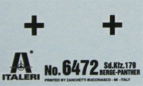 Italeri 6472 SD.KFZ.179 BERGEPANTHÈRE (1/35) – image 7