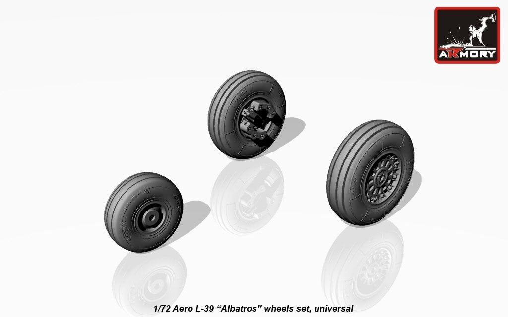 Armory Models AW72026 AERO L-39 Albatros wheels 1/72 – imagen 2