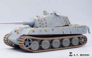 ET Model P35-069 Chenille fonctionnelle simple KingTiger allemand de la Seconde Guerre mondiale (18 dents, version tardive) (Impression 3D) 1/35 – image 4