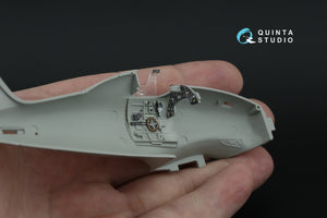 Quinta Studio QD48466 Macchi MC.200 Saetta (Early) 3D-Printed coloured Interior on decal paper (Italeri) 1/48 – imagen 11
