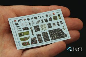 Quinta Studio QD32209 A-20G Havoc 3D-Printed coloured Interior on decal paper (HK Models) 1/32 – immagine 4