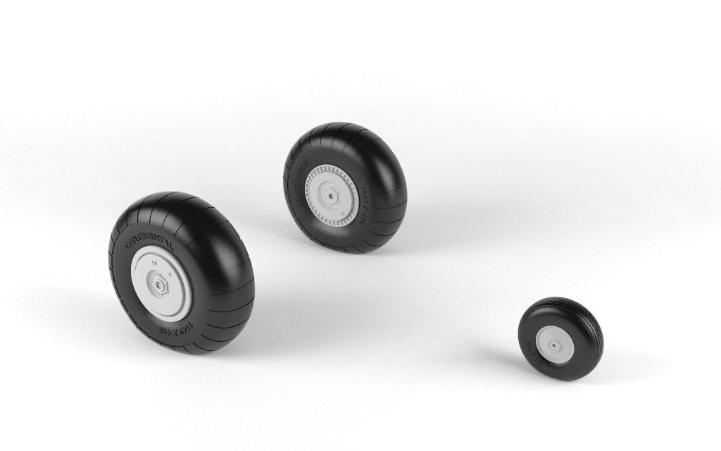 Armory Models AW48203 Junkers Ju 188 wheels w/ weighted tires 1/48 – zdjęcie 5