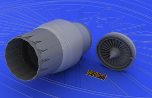 Eduard 648004 F-16CJ Block 52 engine 1/48 (Tamiya) – Bild 3