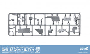 Magic Factory 6401 USS Gerald R. Ford (CVN-78) - Porte-avions de classe Gerald R. Ford de l&amp;#39;US Navy, échelle 1/700 – image 6