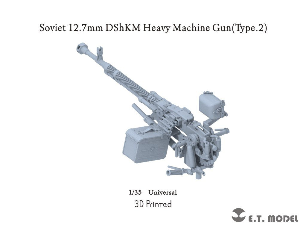 E.T. Model P35-247 Soviet 12.7mm DShKM Heavy Machine Gun(Type.2) 1/35 – Bild 2
