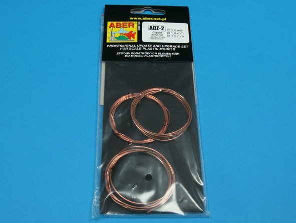 Aber ADZ-02 Wires set (diameter 0,8; 1,0; 1,2 mm , length 1m each) – imagen 3