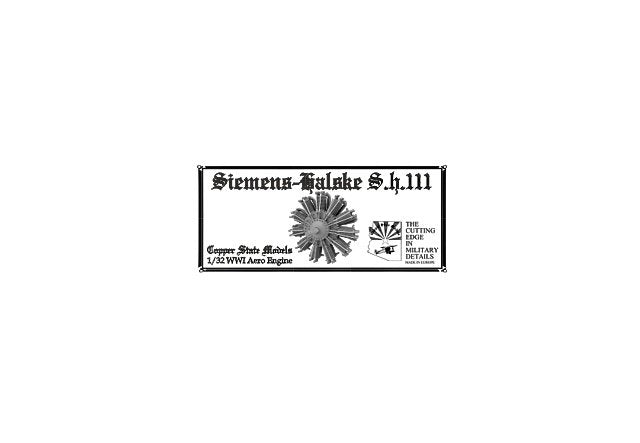 Copper State Models E32-005 Siemens-Halske SH.III 160 H.P. 1/32