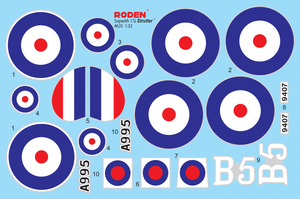 Roden 635 Sopwith 11/2 Strutter 1/32 – imagen 3