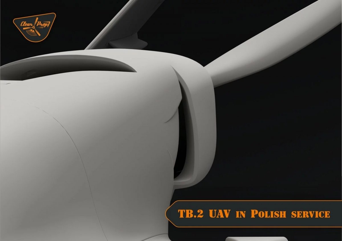 Clear Prop! CP4812 TB.2 UAV in Polish Service STARTER KIT 1/48 – immagine 16