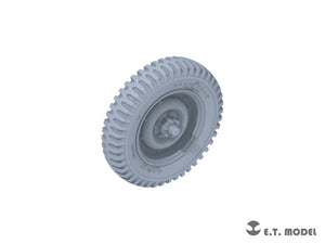 E.T. Model P35-156 U.S.Army Jeep Willys MB 1/4-ton 4x4 Truck Sagged Wheels 1/35 – imagen 3