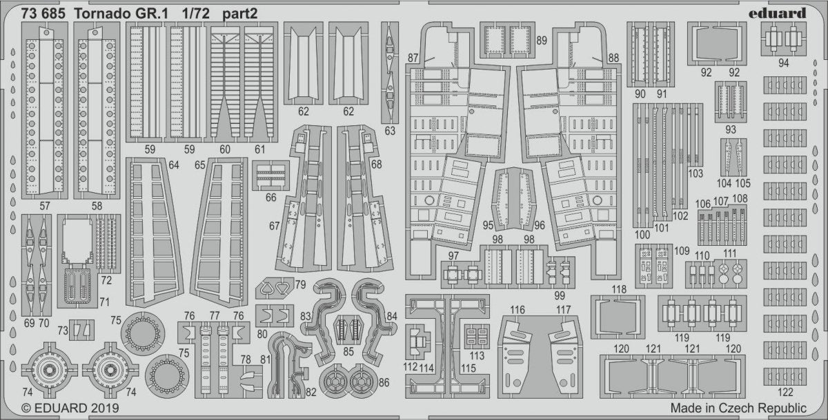 Eduard 73685 Tornado GR.1 1/72 ITALERI – image 2