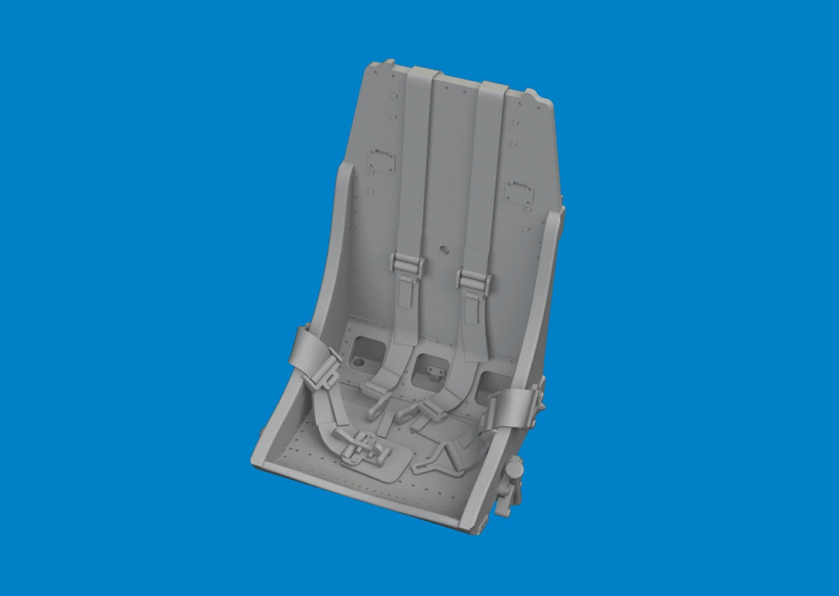 Eduard 6481040 P-51B/ C seat w/ integral belts Type 2 PRINT EDUARD 1/48 – zdjęcie 2