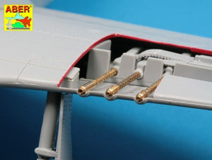 Aber A32108 Set of 6 turned U.S. cal .50 (12,7mm) Browning M2 barrels for P-51 Mustang 1/32 – imagen 8