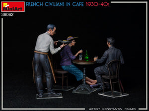 MiniArt 38062 FRENCH CIVILIANS IN CAFE 1930-40S 1/35 – imagen 6