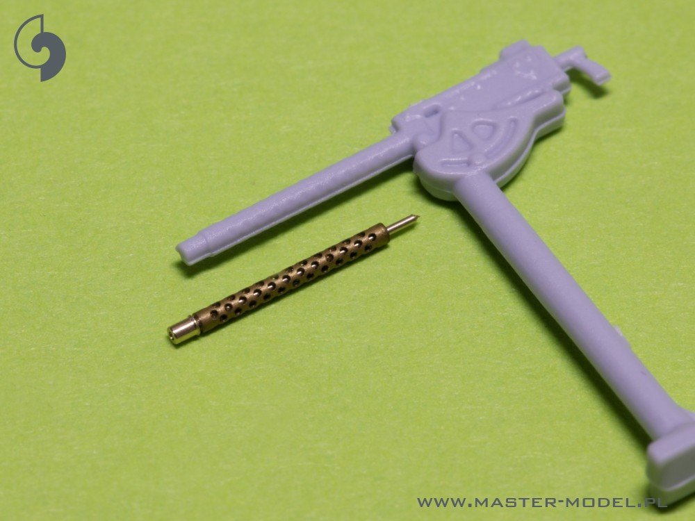 Master GM-72-001 Browning M1919 .30 cal machine gun barrels (2pcs) 1/72 – immagine 3