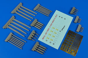 Aerobonus 320062 R.A.F. 3-inch 25lb rockets 1/32