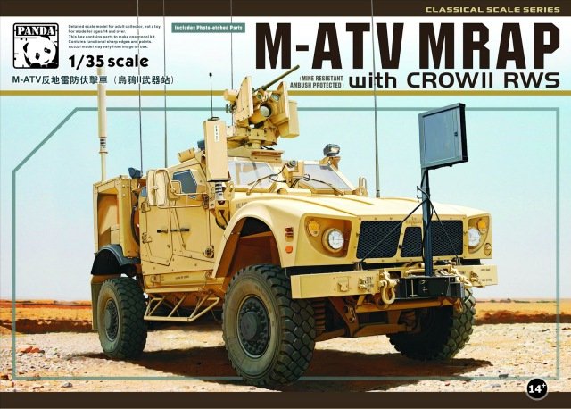 Panda Hobby 35007 M-ATV MRAP avec CROW II RWS (1/35)