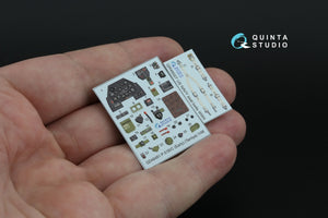 Quinta Studio QD48481 P-51B/C (Early) 3D-Printed coloured Interior on decal paper (Tamiya) 1/48 – imagen 3