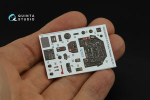 Quinta Studio QDS-32005 P-51D (Early) 3D-Printed coloured Interior on decal paper (Tamiya) (small version) 1/32 – imagen 3