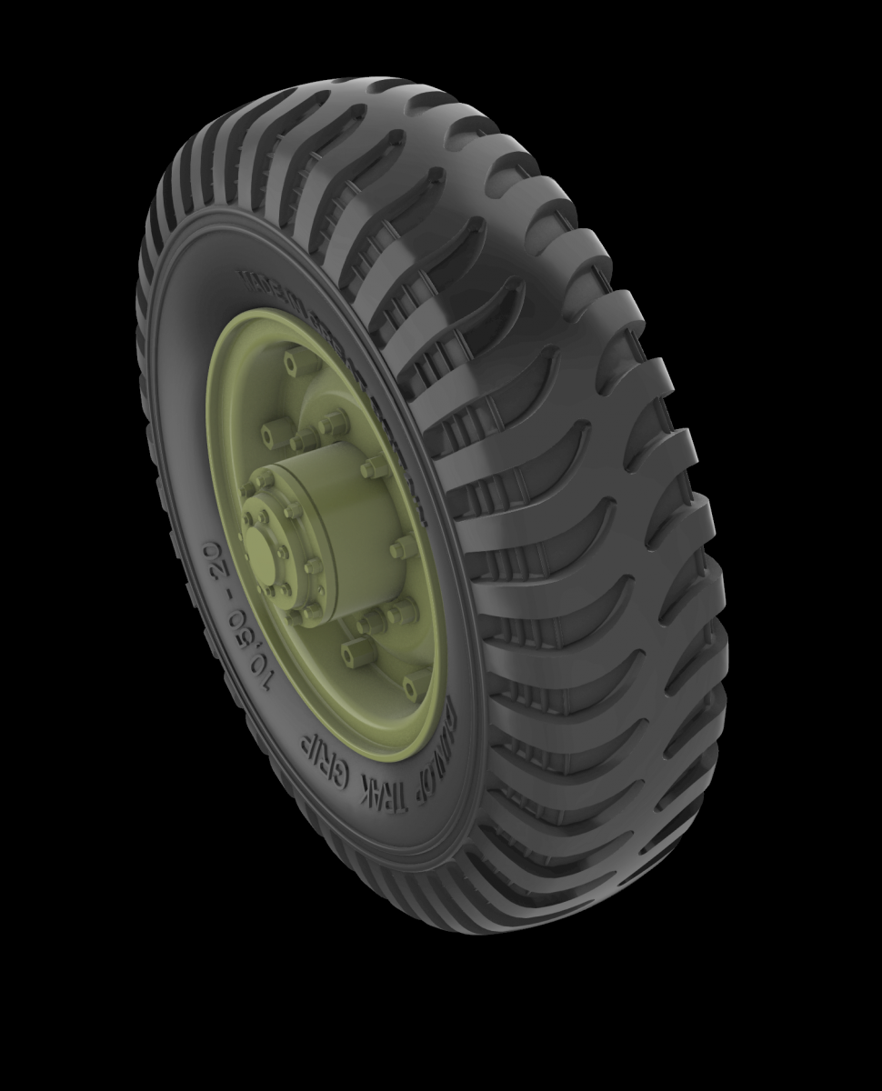 Panzer Art RE35-731 Daimler AC Road wheels (Dunlop) 1/35 – zdjęcie 2
