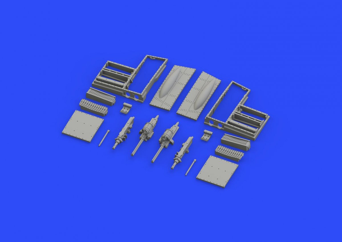Eduard 672152 Spitfire Mk. XVI gun bays EDUARD 1/72 – imagen 3