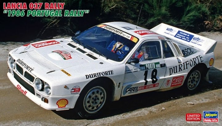 Hasegawa 20584 Lancia 037 Rally &amp;quot;1986 Portugal Rally&amp;quot; 1/24