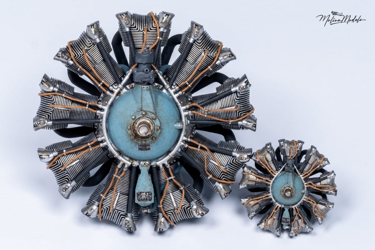 FPW Model 32N802 Wright R-1820 Cyclone (Full) 1/32 – immagine 4