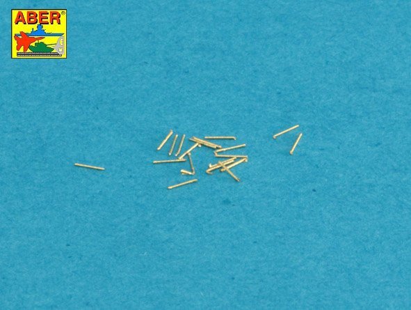 Aber 1/700L-39 Ensemble de 18 canons de 20 mm L/65 C/38 pour navires de guerre allemands 1/700