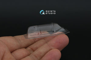Quinta Studio QC48007 LaGG-3 Series 66 vacuumed clear canopy, 1 pcs, (Zvezda) 1/48 – imagen 5