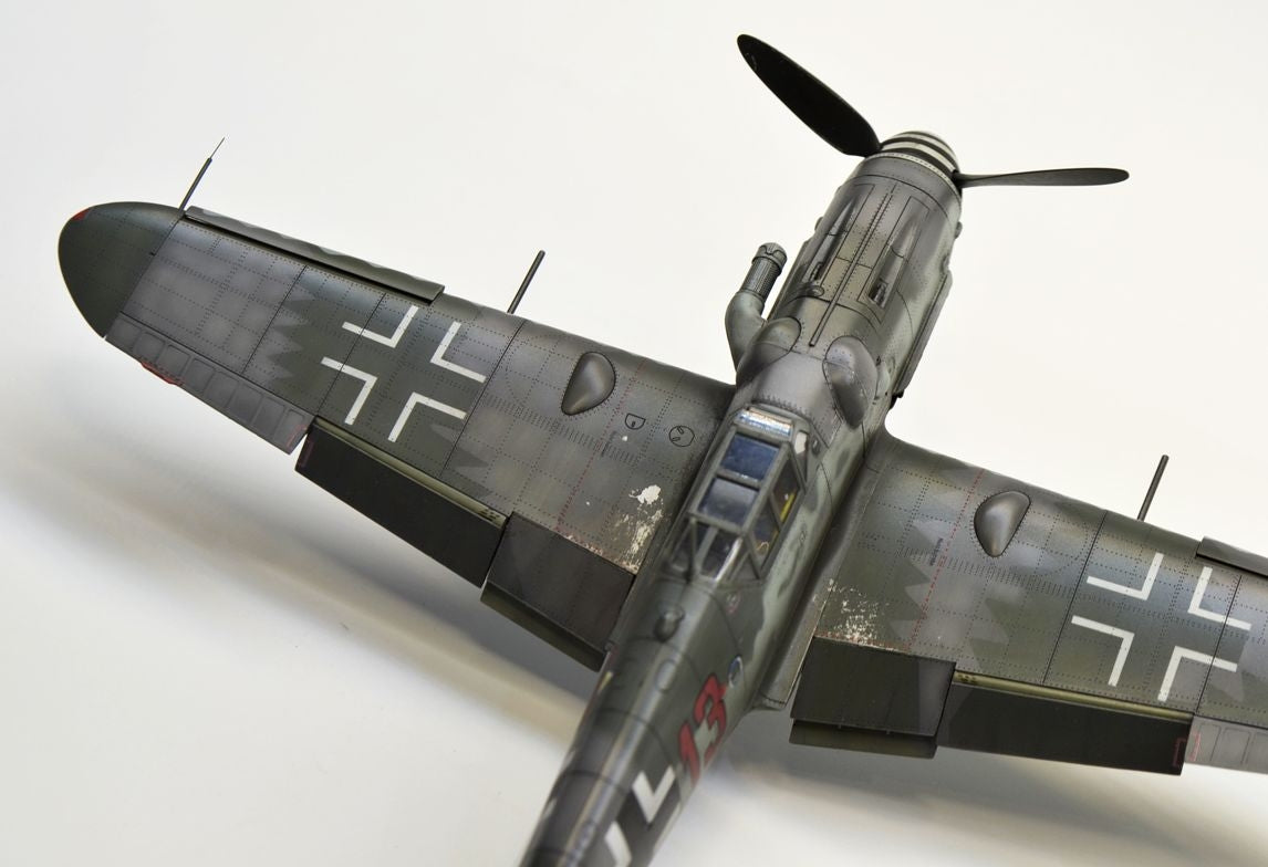 Omask 44011 Bf 109G-6 camo mask for Bartels wing 1/48 – Bild 3